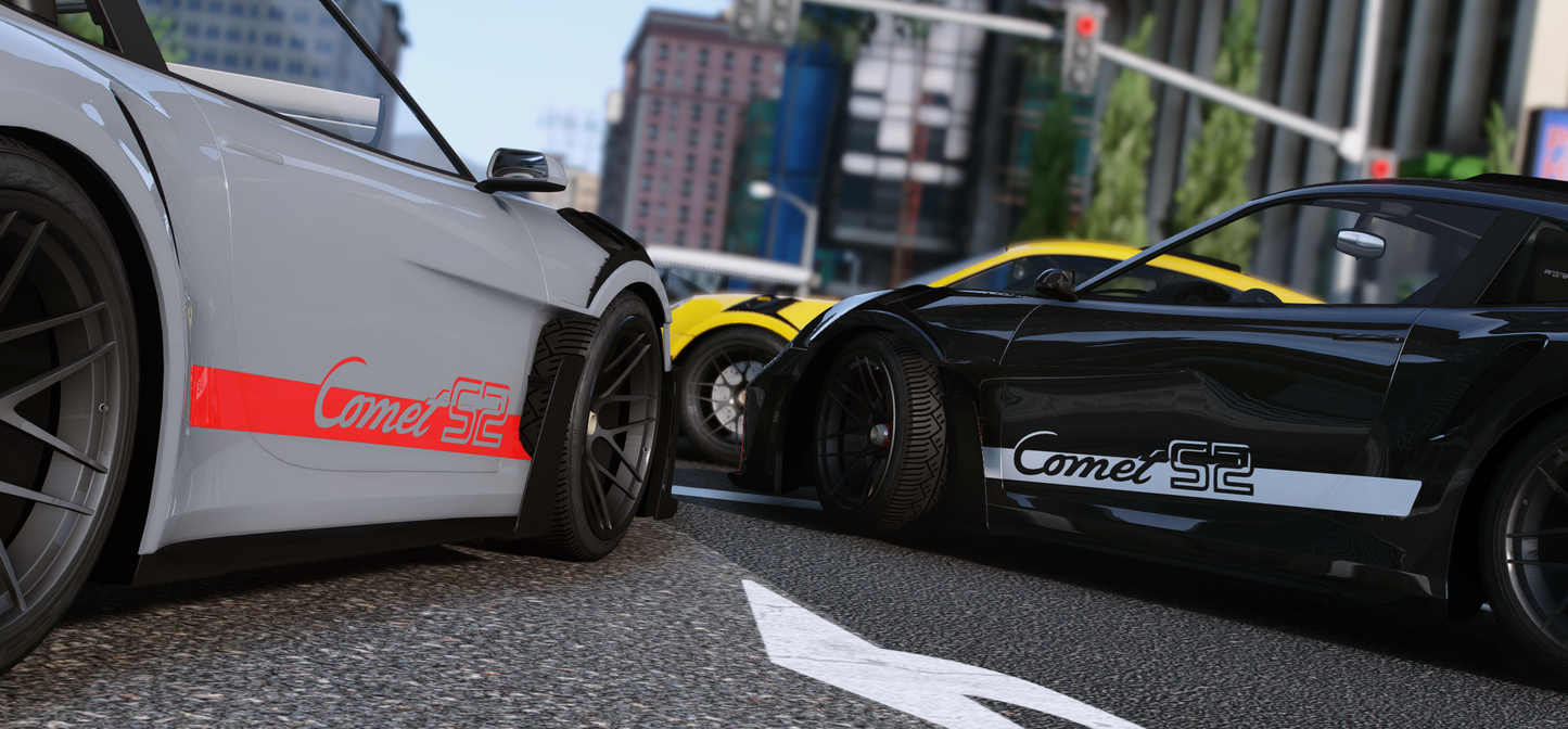 [GTA5/ FiveM] Pfister Comet S2 CTX Livery Pack