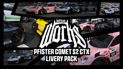 [GTA5/ FiveM] Pfister Comet S2 CTX Livery Pack