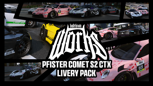 [GTA5/ FiveM] Pfister Comet S2 CTX Livery Pack