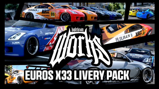 [GTA5/ FiveM] Annis Euros X33 Livery Pack